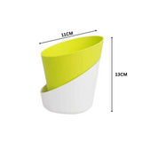 Atlantis Self-watering Plastic Pot for Home & Garden Decor