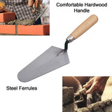 BRICKLAYING TROWEL WOODEN HANDLE ROUND SHAPE (12 INCH)
