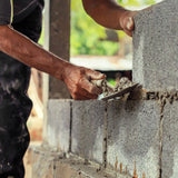 BRICKLAYING TROWEL WOODEN HANDLE ROUND SHAPE (12 INCH)