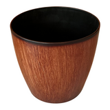 Hug A Plant | Valencia 40cm Round Plastic Pot with Wheels for Home & Garden (40CM | 15.7 INCH, Pack of 1)