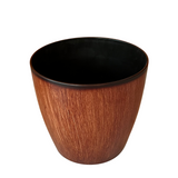 Hug A Plant | Valencia 30cm Round Plastic Pot with Wheels for Home & Garden (30CM | 12 INCH, Pack of 1)