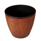 Hug A Plant | Valencia 35cm Round Plastic Pot with Wheels for Home & Garden (35CM | 13 INCH, Pack of 1)