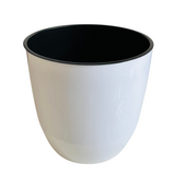 Hug A Plant |Sunny Big Round Plastic Pot with Inner for Home & Garden (29CM|11.5 INCH)