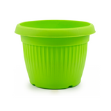 Hug A Plant | Bello Round 25CM Plastic Pot for Home & Garden (25CM|9 INCH)