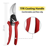 GARDEN SHARP CUTTER PRUNERS SCISSOR WITH GRIP-HANDLE