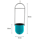 Sphere Selfwatering Hanging Flower Pot/Indoor Outdoor Plant Pot | Hanging Planter for Plants (Home & Garden)