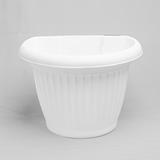 Hug A Plant |Bello Wall Planter 20CM Hanging Plastic Pot for Home & Garden Decor (20CM|8 INCH)