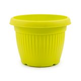 Hug A Plant | Bello Round 25CM Plastic Pot for Home & Garden (25CM|9 INCH)