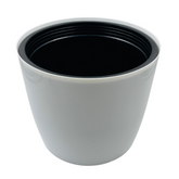 Hug A Plant | Bmw Round Plastic Pot with Inner for Home & Garden (25CM|9.8 INCH)