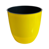 Hug A Plant |Sunny Big Round Plastic Pot with Inner for Home & Garden (29CM|11.5 INCH)