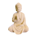 Polyresin White Buddha Statue