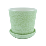 Designer Ceramic Pot (Matt Finish,Small) for Home & Indoor Plant Decor