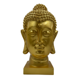 Buddha Head Statue Big (Golden)