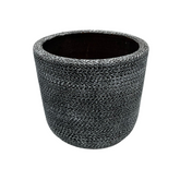 U Planter Stone Texture Terracotta Planter (17 cm)