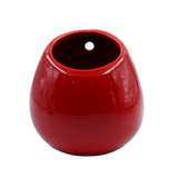 Designer Ceramic Pot (Glossy Finish,Small) for Home & Indoor Plant Decor