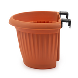 Hug A Plant |Bello Wall Planter 20CM Hanging Plastic Pot for Home & Garden Decor (20CM|8 INCH)