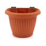 Hug A Plant |Bello Wall Planter 20CM Hanging Plastic Pot for Home & Garden Decor (20CM|8 INCH)