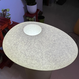 Hug A Plant |LED Pebble With Inner For Home & Garden Decor (Big, White Stone Finish, Pack Of 1)