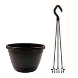 Tuka 20 Self Watering Hanging Plastic Pot