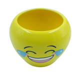 Designer Ceramic Pot (Yellow, Glossy Finish,Small) for Home & Indoor Plant Decor