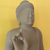 Rotomolded Large Sand Finish Buddha Statue (Rotomolded Outdoor Auto Painted)