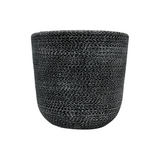 U Planter Stone Texture Terracotta Planter (17 cm)