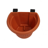 Hug A Plant |Bello Wall Planter 20CM Hanging Plastic Pot for Home & Garden Decor (20CM|8 INCH)