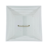 Hug A Plant | Avant Square 22CM Plastic Pot for Home & Garden (22CM | 8.5INCH)