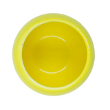 Designer Ceramic Pot (Yellow, Glossy Finish,Small) for Home & Indoor Plant Decor