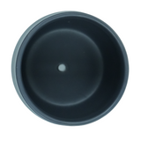 Designer Ceramic Pot (Black, Matt Finish,Small) for Home & Indoor Plant Decor