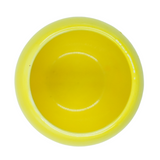 Designer Ceramic Pot (Yellow, Glossy Finish,Small) for Home & Indoor Plant Decor