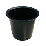 Hug A Plant | Vstar Long Round Plastic Pot with Inner for Home & Garden (30CM | 11.8 INCH, Round, White)