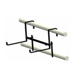 Hug A Plant | Reca 40cm Rectangle Window Planter | Pot for Home & Garden (40CM | 15.7 INCH, Grill Mount, Rail Mount, Black)