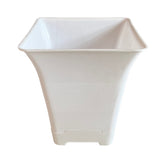 Hug A Plant | Hot Square Plastic Pot for Home & Garden (22CM | 9INCH)