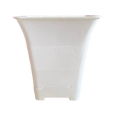 Hug A Plant | Hot Square Plastic Pot for Home & Garden (22CM | 9INCH)