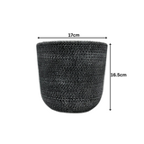 U Planter Stone Texture Terracotta Planter (17 cm)