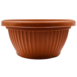 Hug A Plant Bello Bowl Planter 40cm Round Plastic Pot For Home & Garden