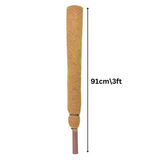 Hug A Plant|3 Feet Coir Moss Stick/Coco Pole for Climbing Indoor & Outdoor Plants| Housing Plants, Creeper Support|Moss Stick