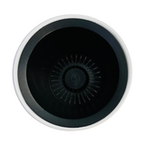 Hug A Plant | Vstar Long Round Plastic Pot with Inner for Home & Garden (30CM | 11.8 INCH, Round, White)