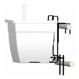 Hug A Plant | Grill Mounting Accessory for Reca 50cm Rectangle Pot (50CM | 19 INCH, Pack of 1, Grill Mount)