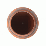 Zigzag Smoke Finish Terracota Planter
