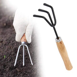 HAND CULTIVATOR (STEEL, BLACK)