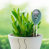 SOIL TESTER 3-IN-1 PLANT MOISTURE SENSOR (GREEN)
