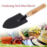 GARDENING TOOLS SEED HANDHELD SHOVEL RAKE SPADE TROWEL WITH PRUNING SHEAR