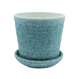 Designer Ceramic Pot (Matt Finish,Small) for Home & Indoor Plant Decor