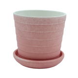 Designer Ceramic Pot (Matt Finish,Small) for Home & Indoor Plant Decor