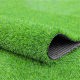Hug A Plant | Artificial Grass Mat for Outdoors, Balcony, Lawn, Garden, Terrace | 35 MM Thick Grass Doormat, Runner, Carpet for Poolside, Restaurant, Wall, Landscape (Natural Green)ƒ?Ý