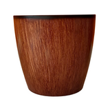 Hug A Plant | Valencia 35cm Round Plastic Pot with Wheels for Home & Garden (35CM | 13 INCH, Pack of 1)