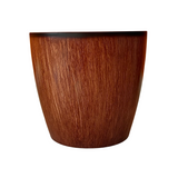 Hug A Plant | Valencia 30cm Round Plastic Pot with Wheels for Home & Garden (30CM | 12 INCH, Pack of 1)