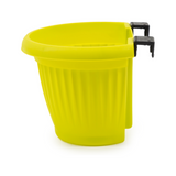 Hug A Plant |Bello Wall Planter 20CM Hanging Plastic Pot for Home & Garden Decor (20CM|8 INCH)